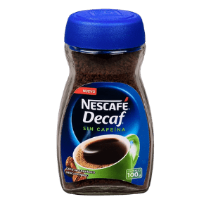 Cafe Nescafe Decaf Descafeinado, 100Gr