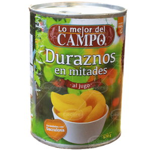 Conserva en tarro Durazno Lo Mejor del Campo, 570 gr