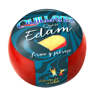 Queso Edam Quillayes Trozo, 330 gr