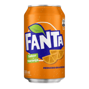 Bebida lata Fanta, 350 ml