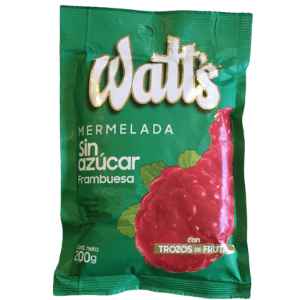 Mermelada Frambuesa Sin/Azúcar Watts, 200 gr