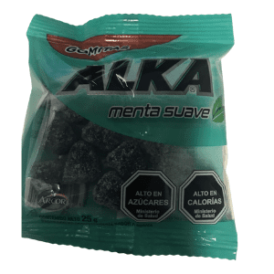 Alka Gomitas Menta Suave 25gr
