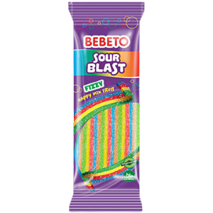 Gomitas Bebeto Sour Blast Happy mix fruit