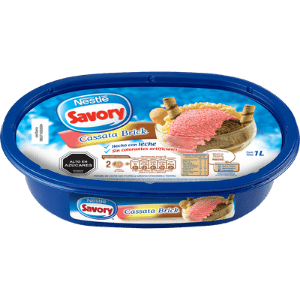 Helado Savory Cassata Brick, 1 lt