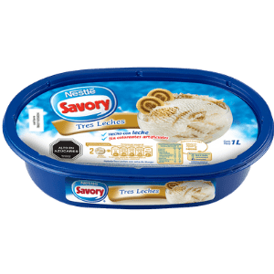 Helado Savory Cassata Tres leche, 1 lt