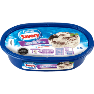 Helado Savory Cassata Mora Crema, 1 lt