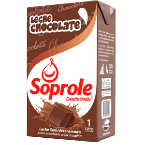 Leche Soprole sabor Chocolate, 1 lt