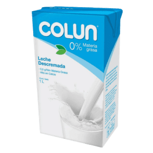 Leche Descremada Colun, 1 lt