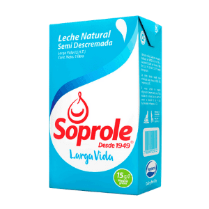 Leche Semi descremada Soprole ,1litro