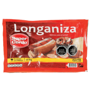 Longaniza Super Cerdo, 1 kg
