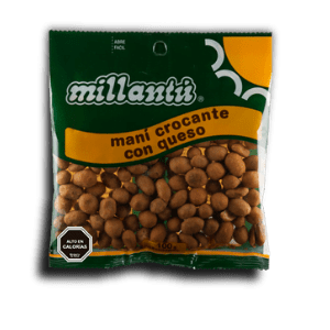 Mani Millantu Crocante Con Queso 100grm