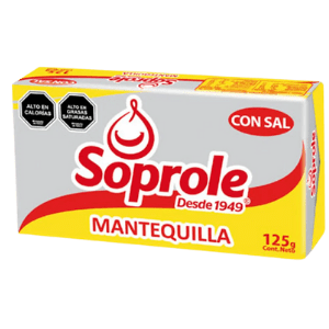 Mantequilla Con Sal Soprole, 125 gr