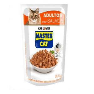 Alimento de Gato Master Cat Adultos Salmon, 85 gr