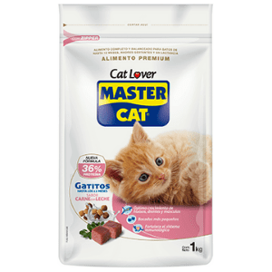 Alimento de Gato Master Cat Gatitos, 1 Kg