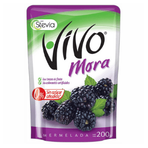 Mermelada Mora Vivo, 200 gr