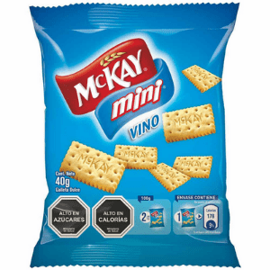 Galleta Mini Vino McKay, 40 gr