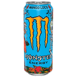 Bebida Energetica Monster Mango Loco, 473 ml