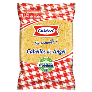 Pasta Cabello Angel Corto Carozzi, 400 gr