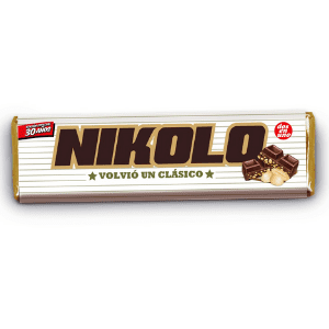 Tableta de Chocolate Nikolo, 27 gr