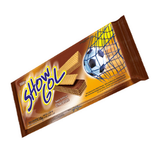 Galleta Oblea Chocolate Show Gol, 84 gr
