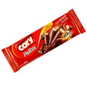 Chocolate Palitos Ao Leite (Cory Palitos Crocante), 90gr