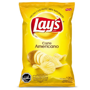 Papas Lays T/Americano, 120 Grs