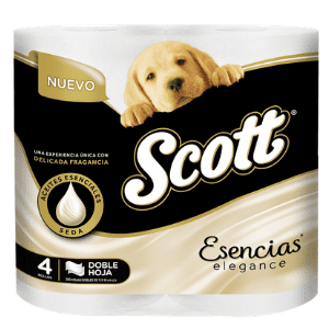 Papel Higiénico Doble Hoja Scott Esencias, 4 un