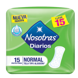 Protector Diarios Nosotras, 15 un