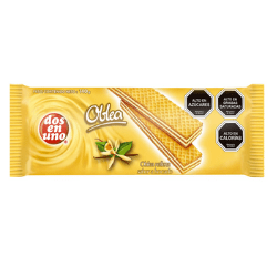 Galleta Oblea Bocado dos en uno, 105 gr