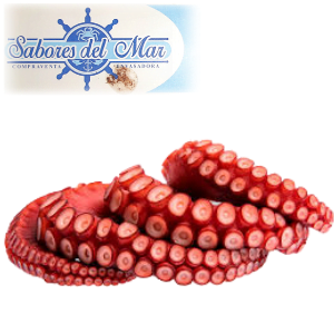 Pulpo empacado al vacio, 500 gr