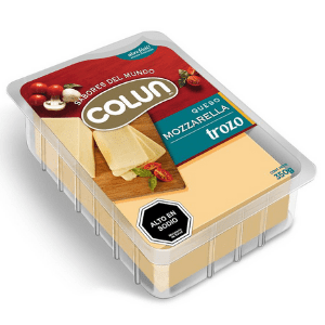 Queso Mozzarella Trozo Colun, 350 gr