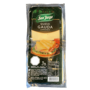 Queso Gauda laminado San Jorge, 1kg