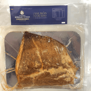 Filete de salmón ahumado, Huella de fuego