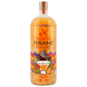 Pisco Sour Mango Secreto Peruano, 1 litro