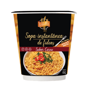 Sopa Instantanea Sabor Carne Vitelli
