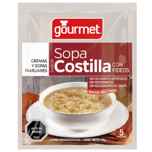 Sopa de Costilla Gourmet, 62 gr