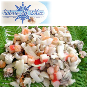 Surtido de Marisco empacado al vacio, 500 gr