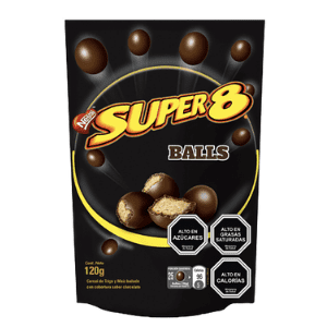 Chocolate Super 8 Balls Nestle ,120grs
